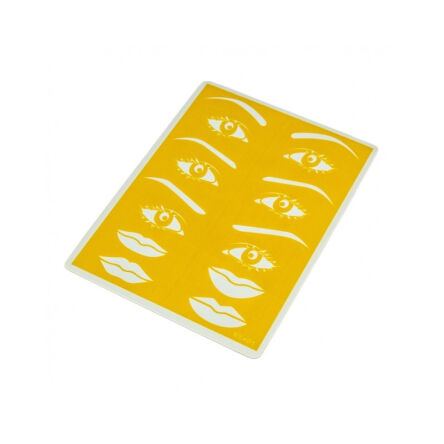 Skóra do ćwiczeń - BRWI & OCZY (Yellow)