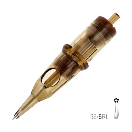 KWADRON Cartridge System - 5 RL-T - Round Liner - Textured 0.35mm