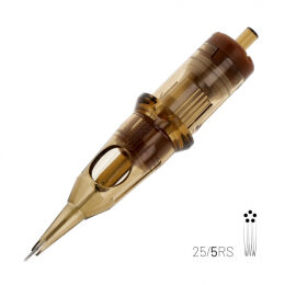 KWADRON Cartridge System - 5 RS - Round Shader 0.25 mm