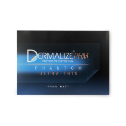 DERMALIZE Pro Phantom Ultra Thin Protective Tattoo Film - Opatrunek - 15cm x 10cm. Sterylny