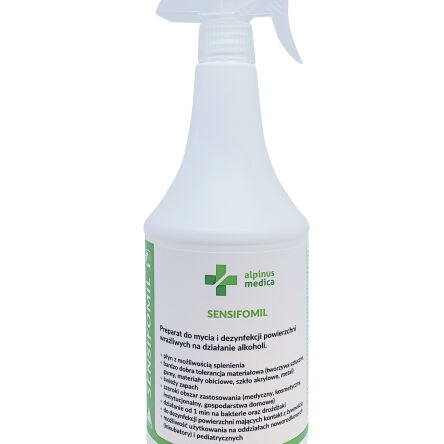 Preparat do dezynfekcji powierzchni wrażliwych na działanie alkoholi 1L Alpinus Sensifomil