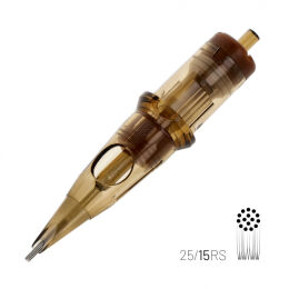 KWADRON Cartridge System - 15 RS - Round Shader 0.25 mm