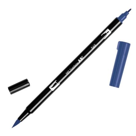TOMBOW - flamaster dwustronny JET BLUE