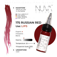 Nuva Colors - 175 Russian Red - 15ml (Reach Compliant) - 2