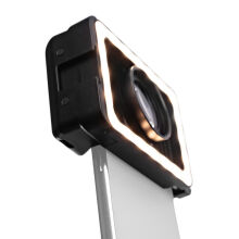 OBIEKTYW MACRO I LAMPKA LED do telefonu- FULL SET - 3