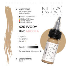 Nuva Colors - Areola - 420 Ivory - 15ml (Reach Compliant) - 2