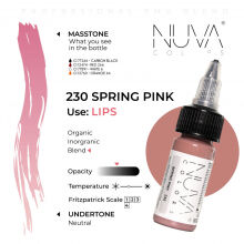 Nuva Colors - 230 Spring Pink - 15ml (Reach Compliant) - 2