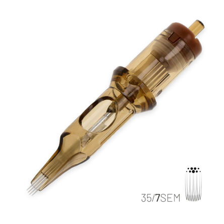 KWADRON Cartridge System - 7 SEMMT - Soft Edge Magnum - Medium Taper 0.35mm