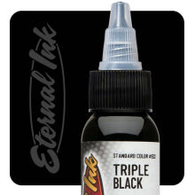 Eternal Ink Triple Black 30 ml - farba do ćwiczeń - 2