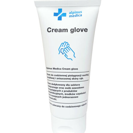 Krem Cream Glove do codziennej pielęgnacji suchej, wrażliwej i zniszczo­nej skóry rąk 100ml.