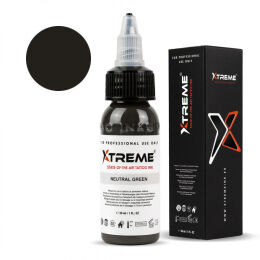 Xtreme Ink - farba do tatuażu - Neutral Green - 30ML