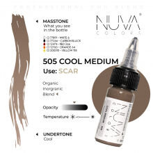Nuva Colors - Scar - 505 Cool Medium - 15ml (Reach Compliant) - 2