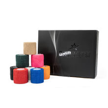 Taśma do owijania rur Grip Cover Tape - 4,5cm x 5m - 12szt - Czarna - 2
