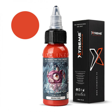 XTreme Ink - KEVIN BOUDREALU - Neon Pink - 30ml (Reach Compliant)