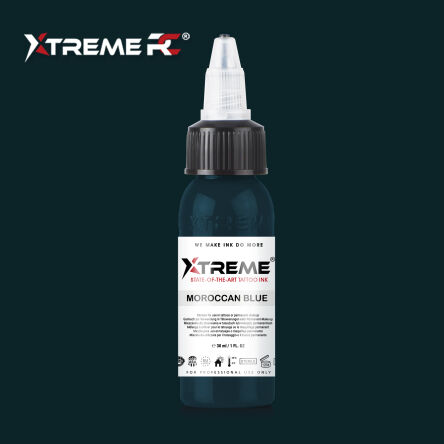 Xtreme Ink - farba do tatuażu - Moroccan Blue - 30ML