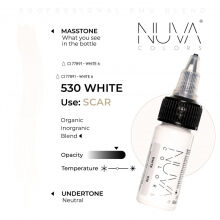 Nuva Colors - Scar - 530 White - 15ml (Reach Compliant) - 2