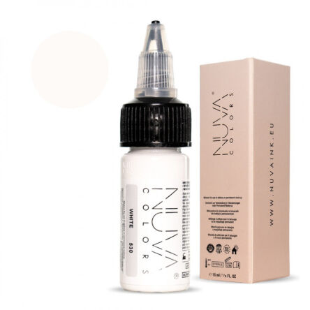 Nuva Colors - Scar - 530 White - 15ml (Reach Compliant)