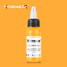 Xtreme Ink - farba do tatuażu - Yellow Blaze - 30ML