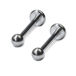 LABRET TYTANOWY Z GWINTEM WEWNĘTRZNYM 12mm