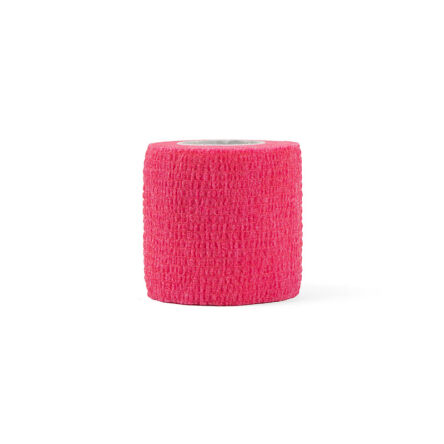 Taśma do owijania rur Grip Cover Tape - 4,5cm x 5m - 12szt - Różowa