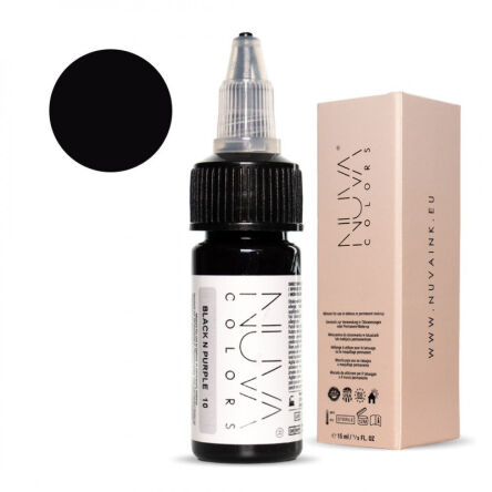 Nuva Colors - 10 Black n Purple - 15ml (Reach Compliant)