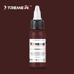 Xtreme Ink - farba do tatuażu - Burgundy - 30ML