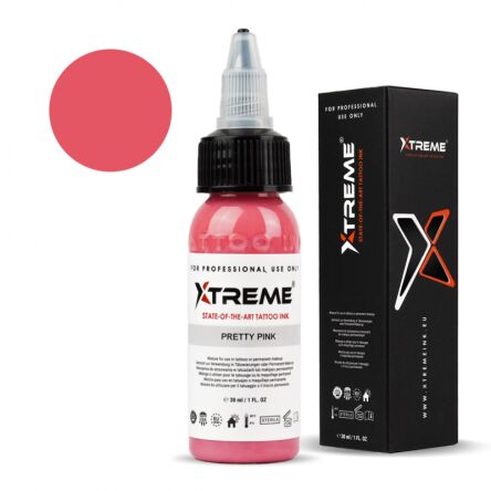 Xtreme Ink - farba do tatuażu - Pretty Pink - 30ML