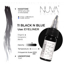 Nuva Colors - 11 Black n Blue - 15ml (Reach Compliant) - 2