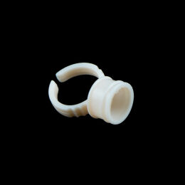 Kubeczki na tusz - pierścionek na palec SILIKONOWE 11mm / 100szt