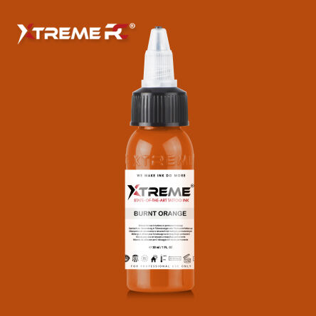 Xtreme Ink - farba do tatuażu - Burnt Orange - 30ML