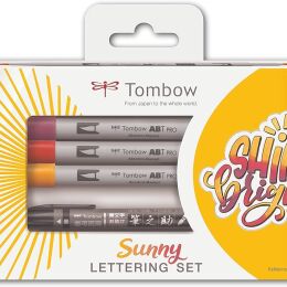 TOMBOW - zestaw Sunny Lettering Set