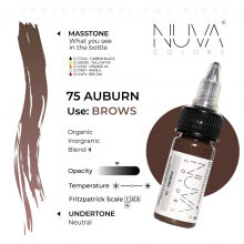 Nuva Colors - 75 Auburn - 15ml (Reach Compliant) - 2