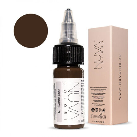 Nuva Colors - 70 Deep Brown - 15ml (Reach Compliant)