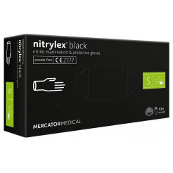 Перчатки нитриловые NITRYLEX BASIC BLUE 100 шт "S"