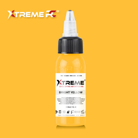 Xtreme Ink - farba do tatuażu - Bright Yellow - 30ML