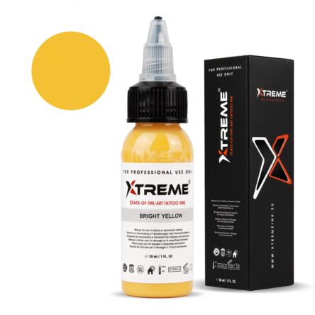 Xtreme Ink - farba do tatuażu - Bright Yellow - 30ML