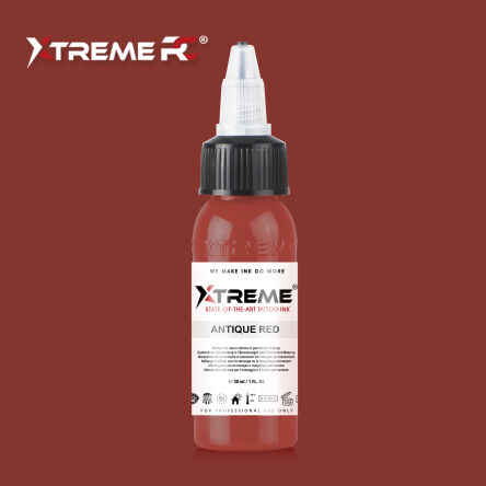 Xtreme Ink - farba do tatuażu - Antique Red - 30ML