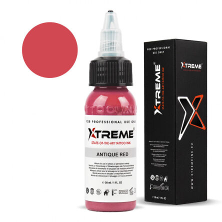 Xtreme Ink - farba do tatuażu - Antique Red - 30ML