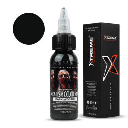 Xtreme Ink - farba do tatuażu - Dark Avocado - 30ML