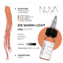 Nuva Colors - Scar - 515 Warm Light - 15ml (Reach Compliant) - 2