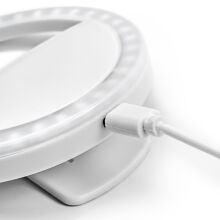 Lampka PIERŚCIENIOWA LED RING - COLD WHITE - 4