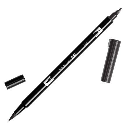 TOMBOW - flamaster dwustronny LAMP BLACK