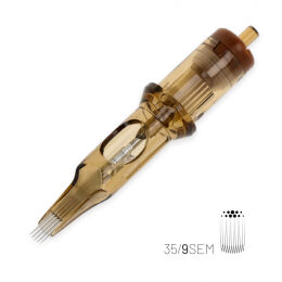 KWADRON Cartridge System - 9 SEMMT - Soft Edge Magnum - Medium Taper 0.35mm