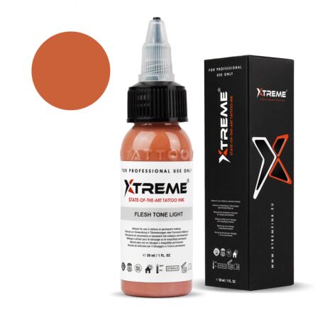 Xtreme Ink - farba do tatuażu - Flesh Tone Light - 30ML