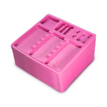 Plastikowa tacka - 100 szt. (różowa) - 2