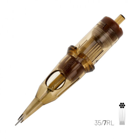 KWADRON Cartridge System - 7 RLMT - Round Liner - Medium Taper 0.35mm