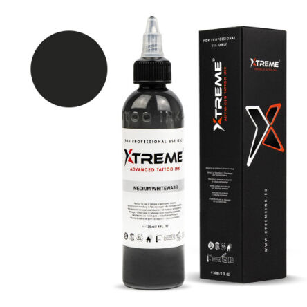 Xtreme Ink - farba do tatuażu - Medium Whitewash - 120ML