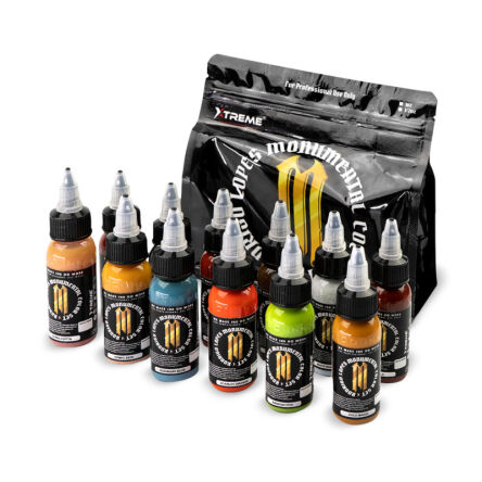 Xtreme Ink - farba do tatuażu - Rodrigo Lopes Monumental Color SET - 12X30ML