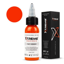 Xtreme Ink - farba do tatuażu - Fast Orange - 30ML