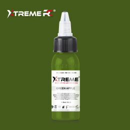 Xtreme Ink - farba do tatuażu - Green Apple - 30ML